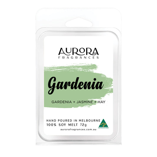 Aurora Gardenia Soy Wax Melt Australian Made 72g