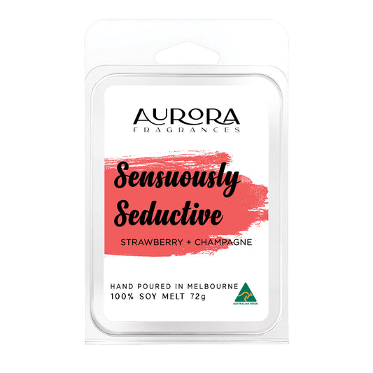 Aurora Sensuously Seductive Soy Wax Melt Australian Made 72g