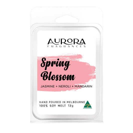 Aurora Spring Blossom Soy Wax Melt Australian Made 72g