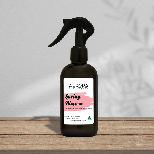 Aurora Spring Blossom Room Spray and Car Spray Australian Made 250ml